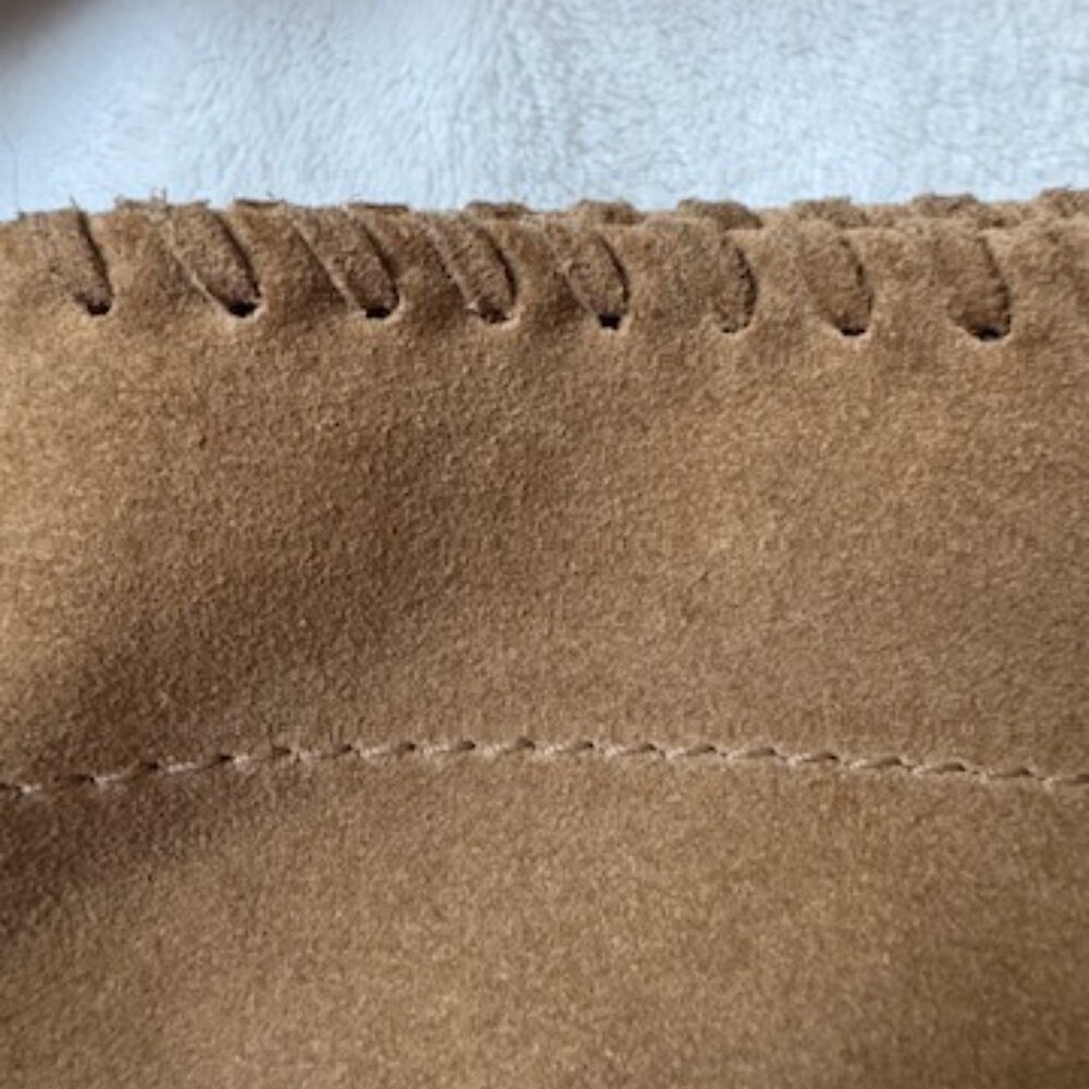 Coach Vintage Suede Brown Hobo Bag Rare Y2K Like New! - Picture 5 of 16